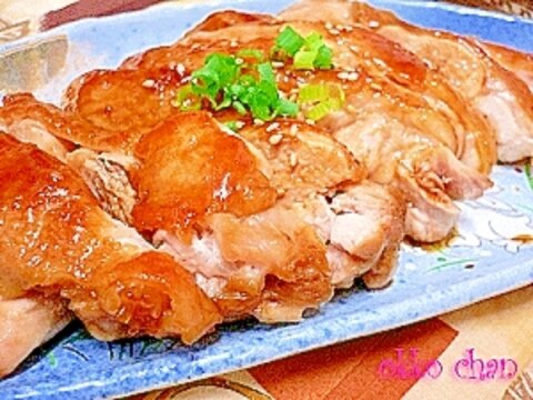 も〜〜〜ぅ　テリテリの 照焼きチキンです…。